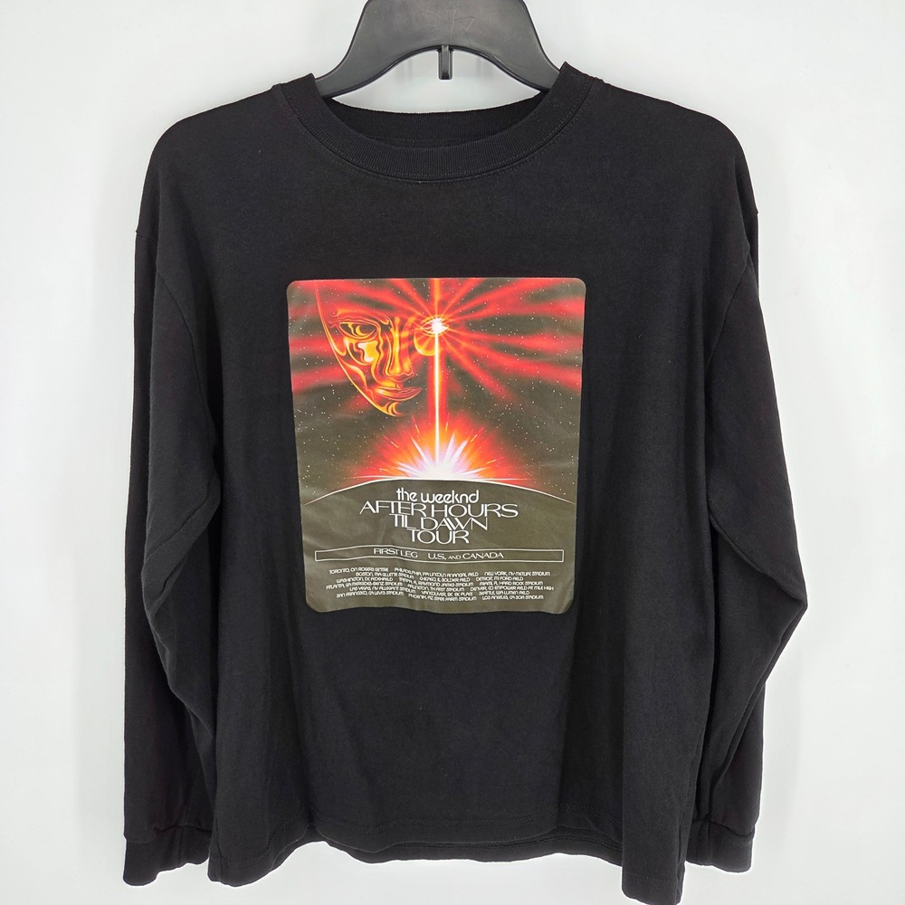 The Weeknd After Hours Til Dawn Tour Black Long Sleeve T-Shirt